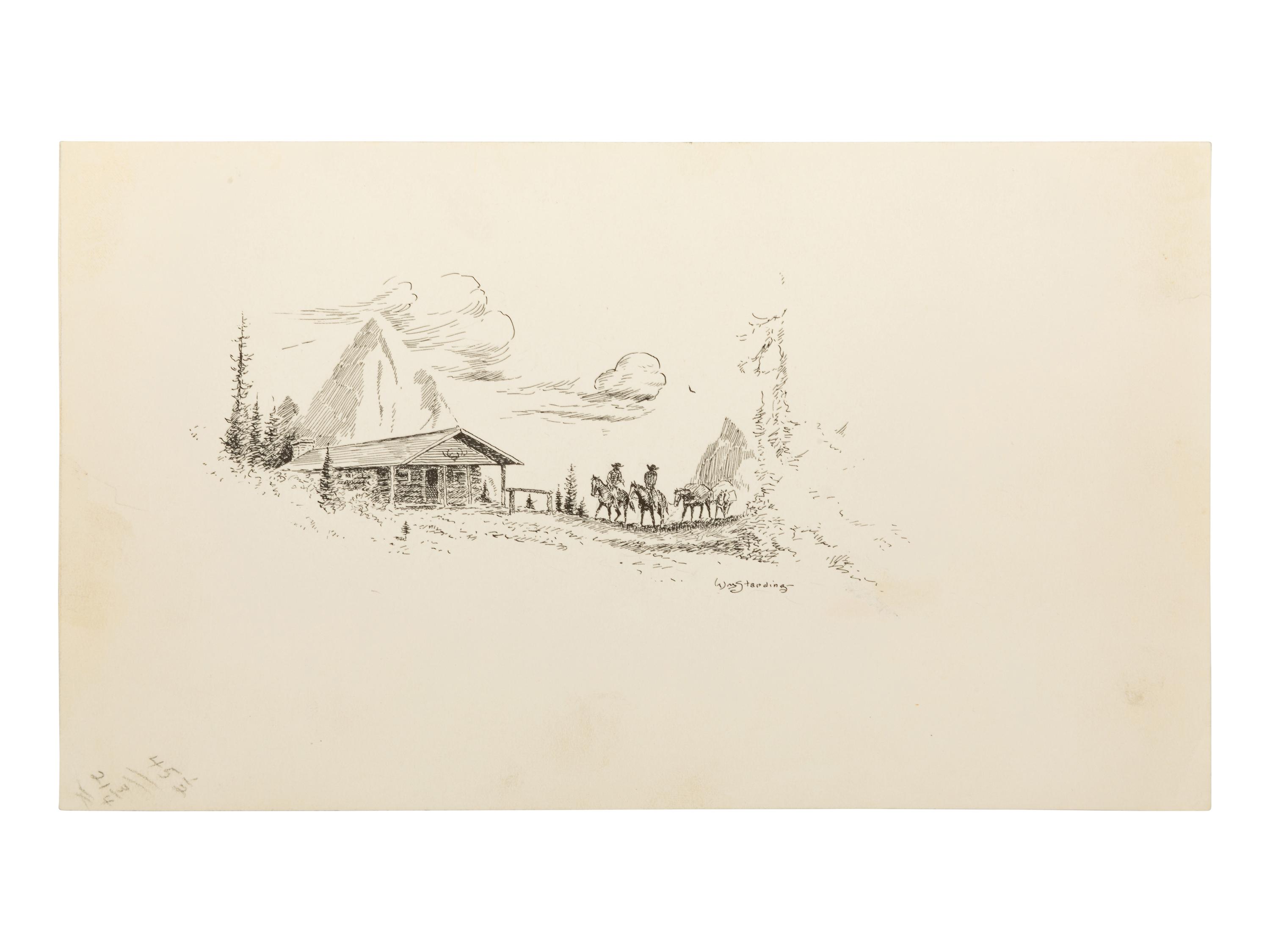 Two Works: Mountain Cabin