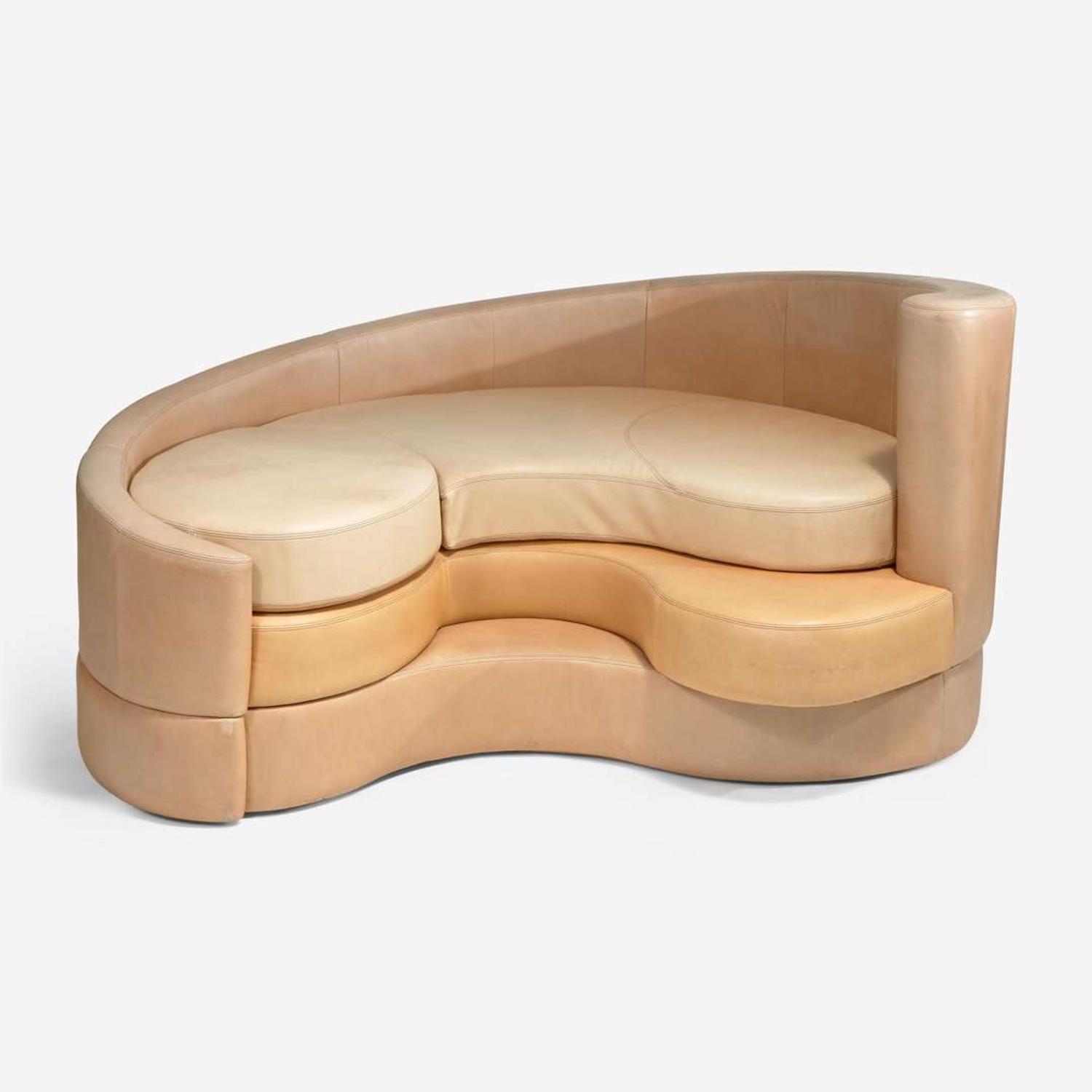 Vladimir Kagan (American, 1927-2016) Dot Com Sofa, American Leather, USA, circa 1997