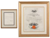[CIVIL WAR]. Two US Navy documents issued by Andrew JOHNSON and Gideon WELLES.
