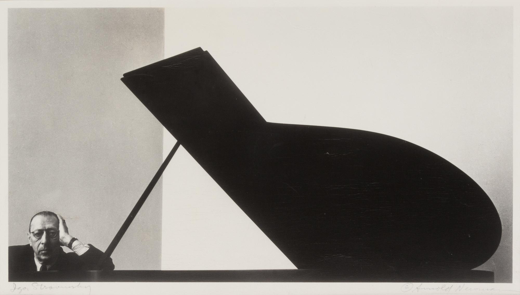 Arnold Newman, (American, 1918-2006), Igor Stravinsky, 1946