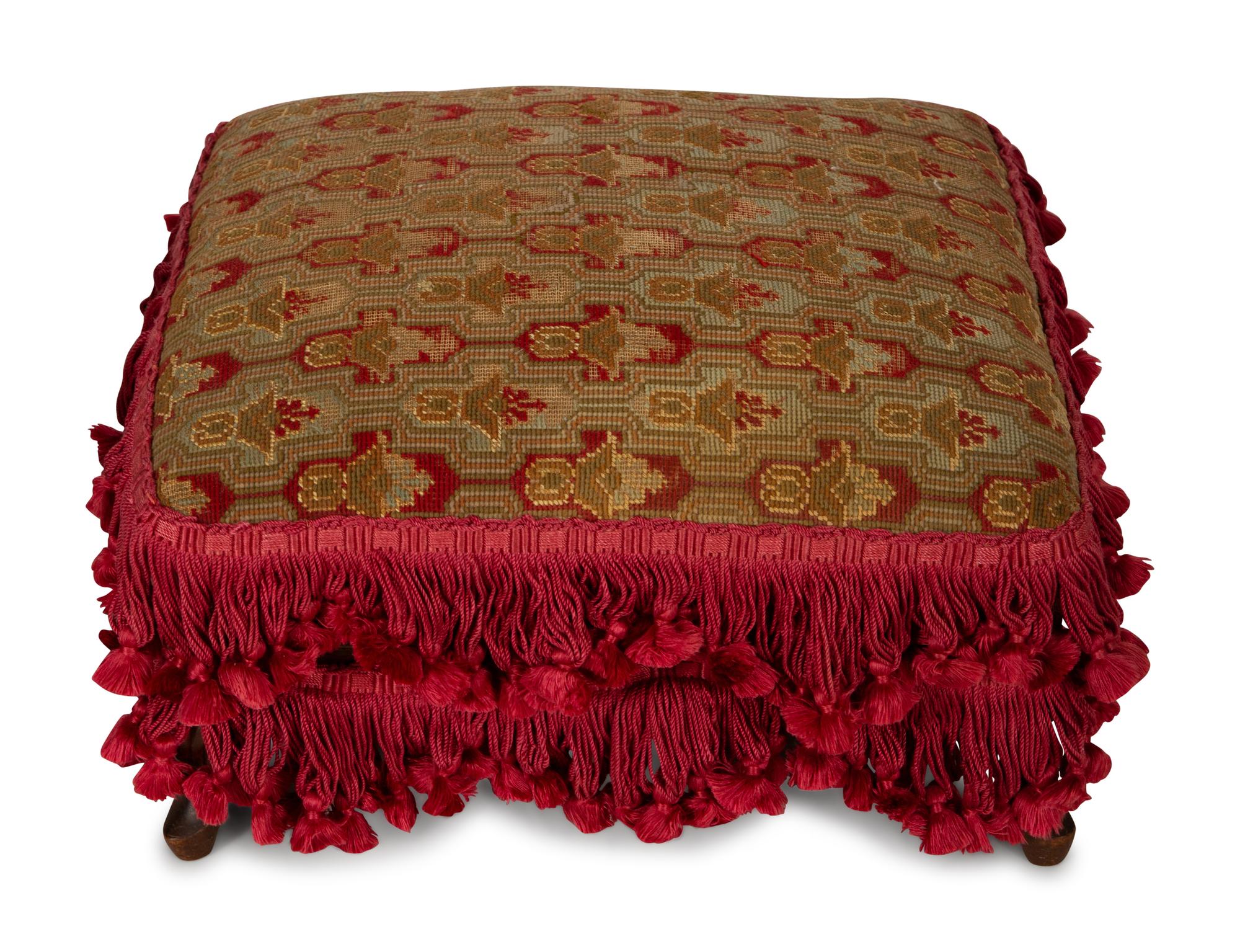 A Group of Three Footstools — 20th Century