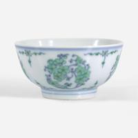 A Chinese doucai-decorated "Prunus" bowl 斗彩梅花碗 Yongzheng six-character mark and possibly of the period ????? ?????