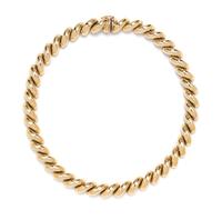 YELLOW GOLD NECKLACE