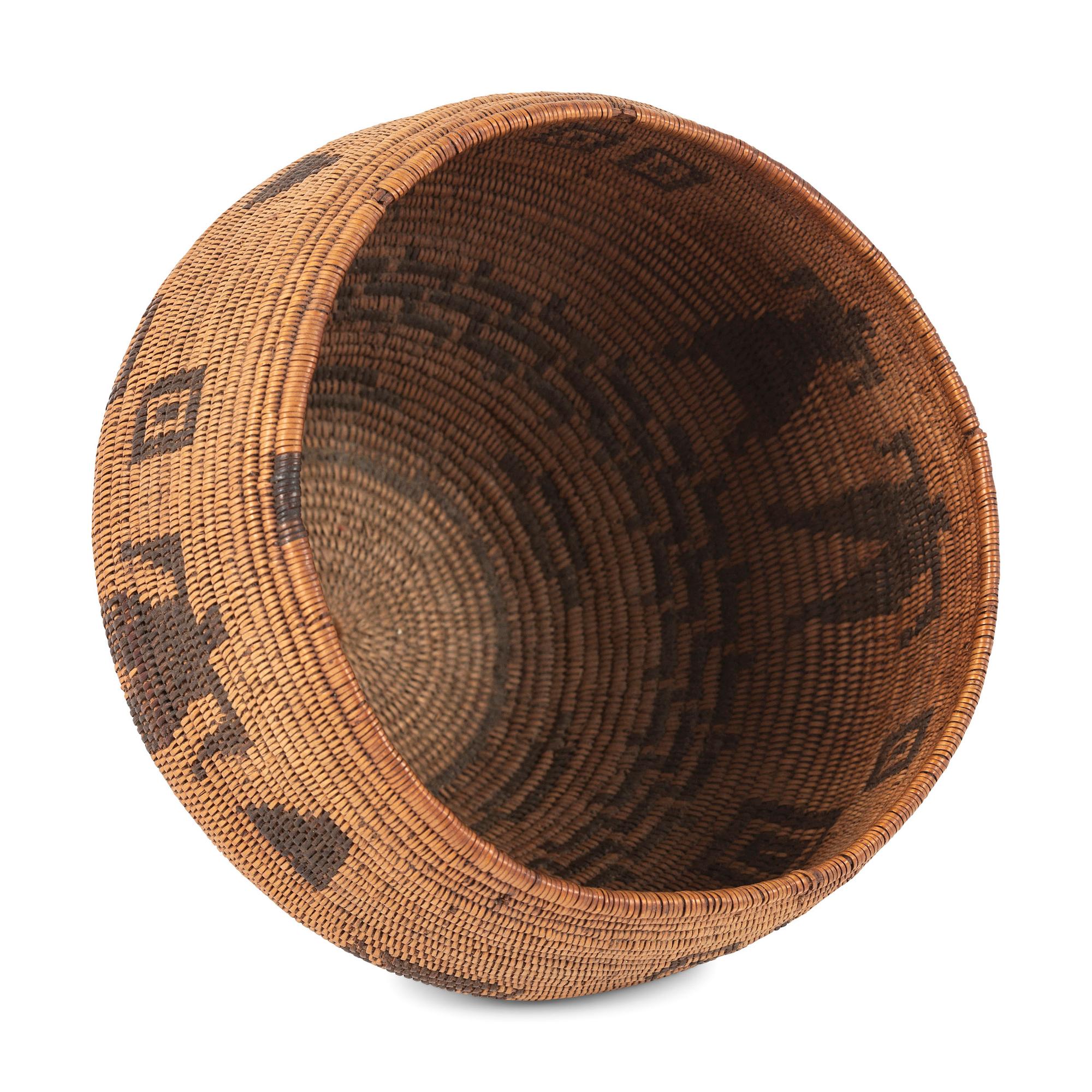 California Figural Basket