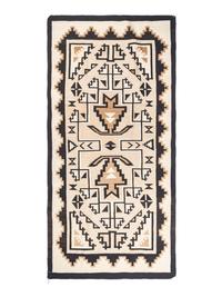 Navajo Two Grey Hills Weaving / Rug