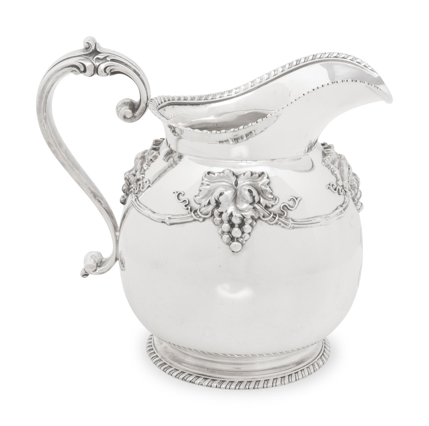 An American Silver Pitcher