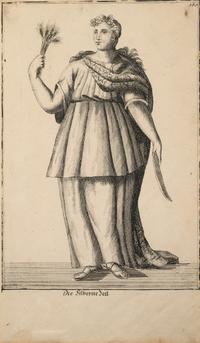 A Set of Eight Continental Costume Engravings by Johann Christoph Dehne (fl. 18th Century)