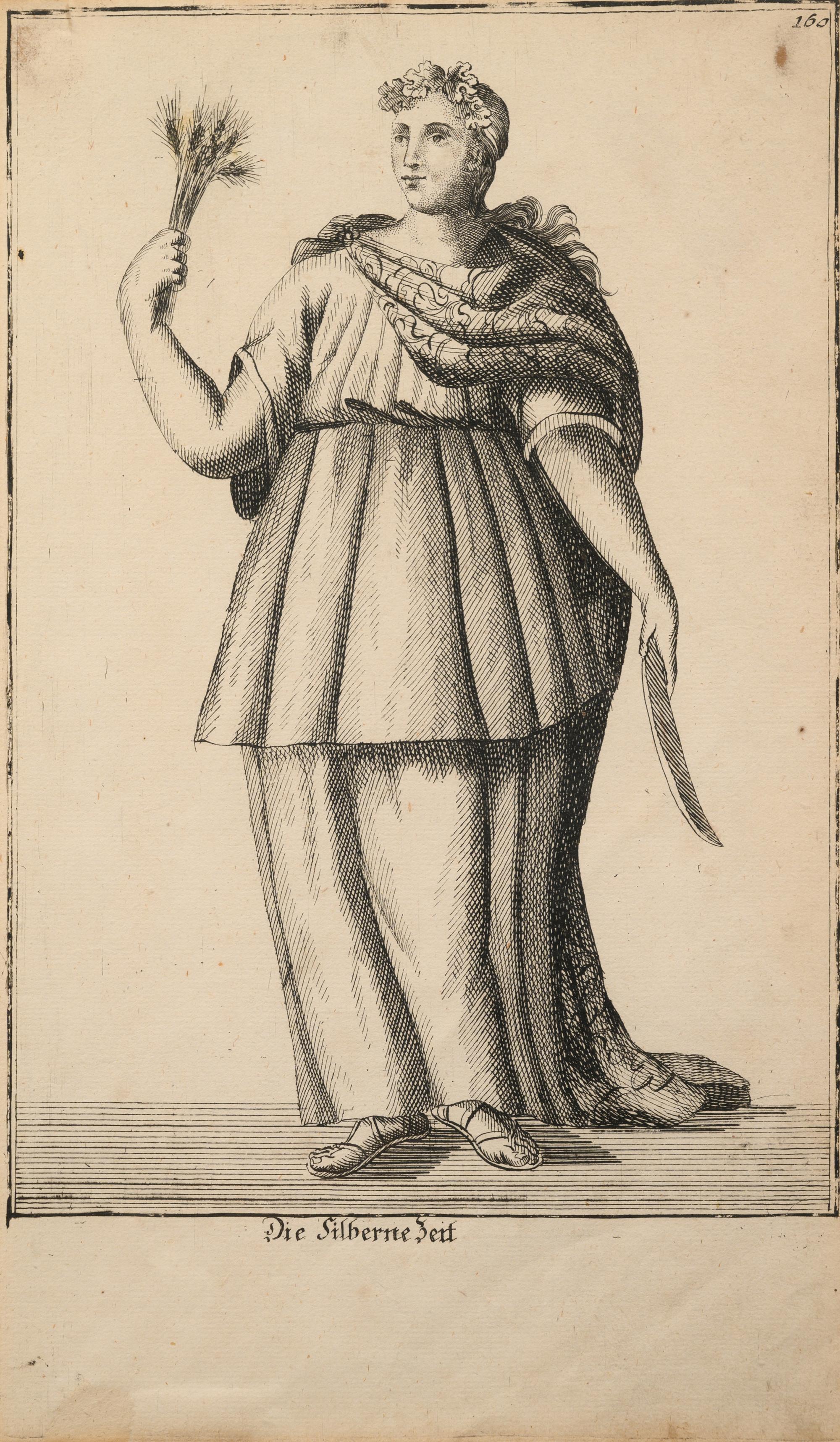 A Set of Eight Continental Costume Engravings by Johann Christoph Dehne (fl. 18th Century)