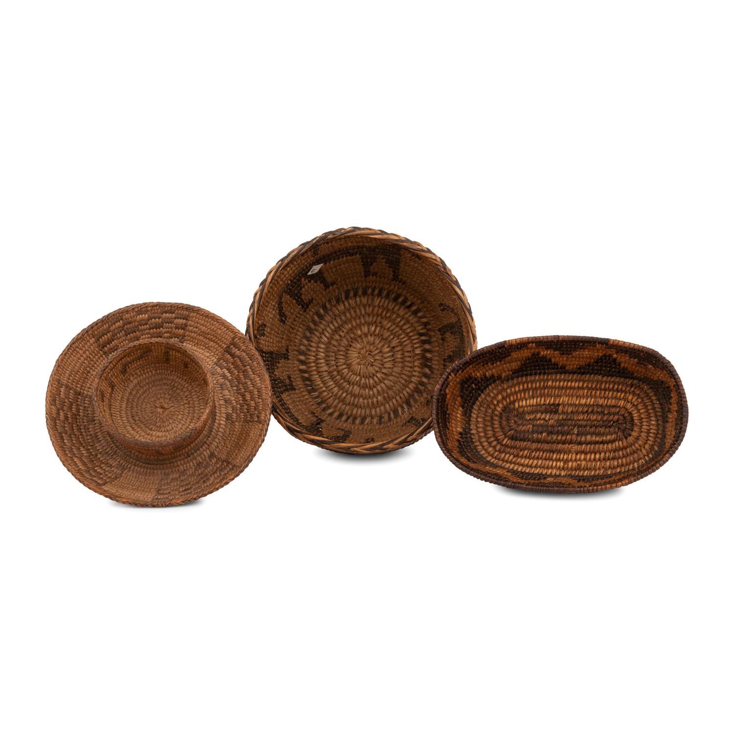 Akimel O'odham Baskets