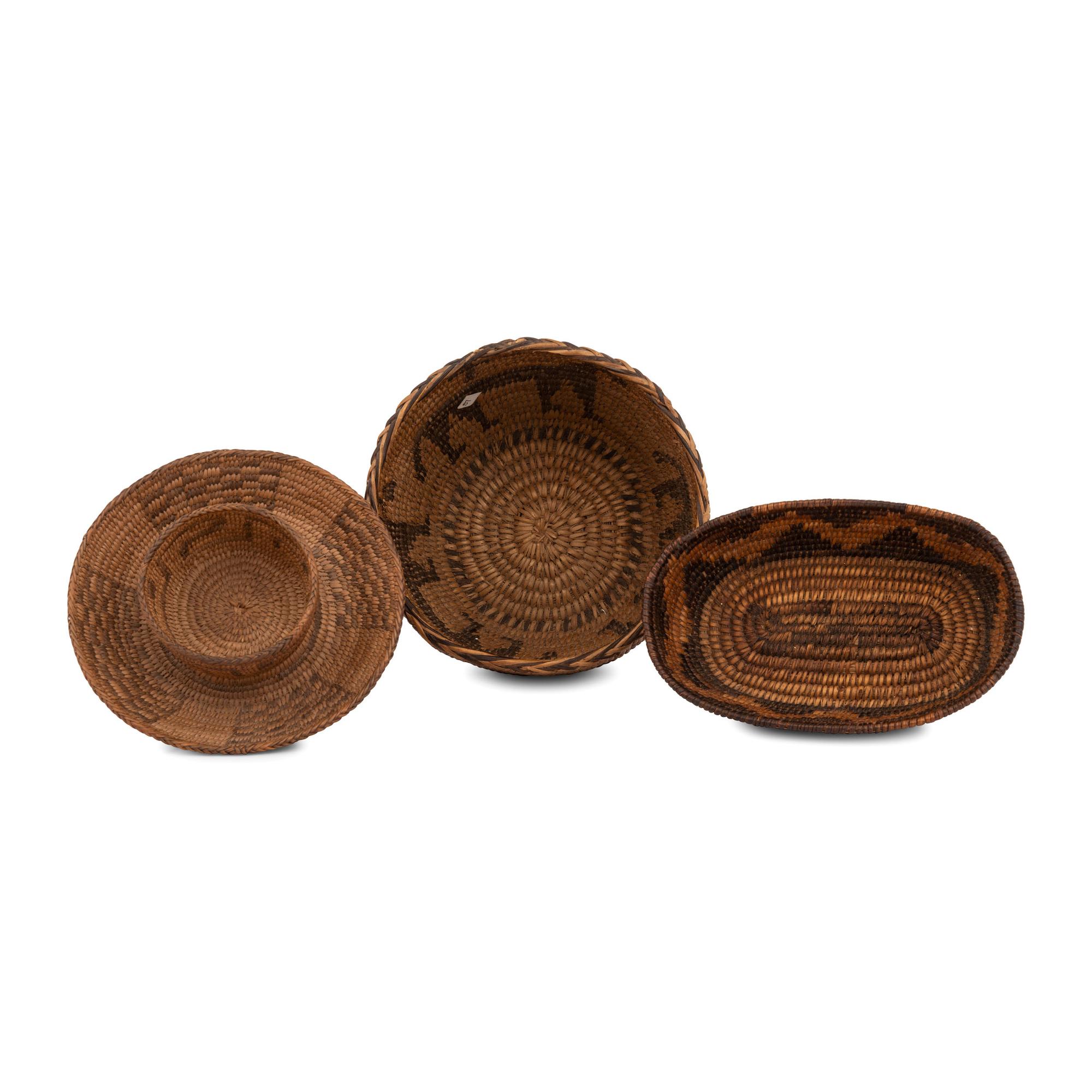 Akimel O'odham Baskets