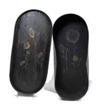 A Bandboard Box with Painted Sunflower Decoration