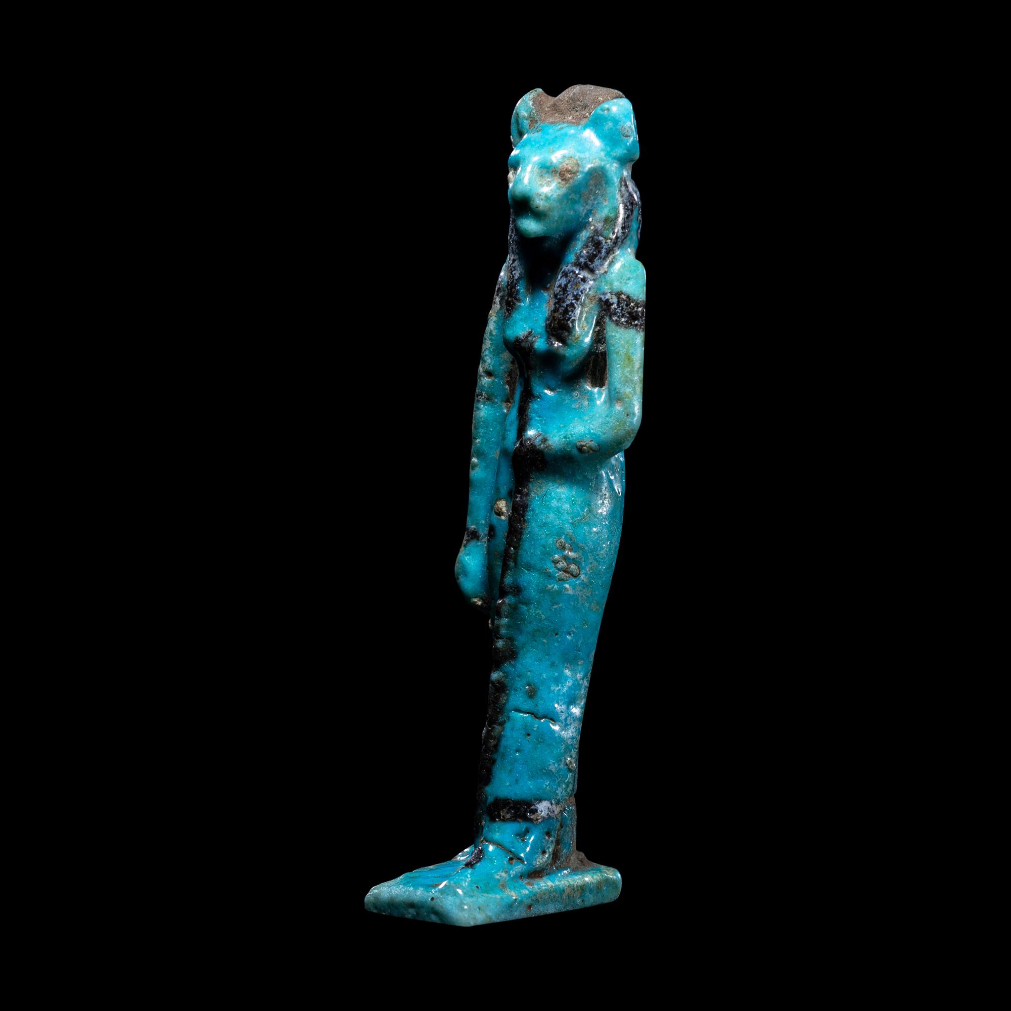 An Egyptian Faience Sekhmet