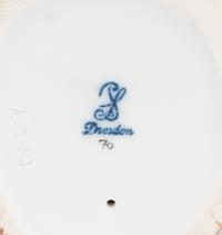 A Dresden Porcelain Twelve-Piece Monkey Band — 20TH CENTURY