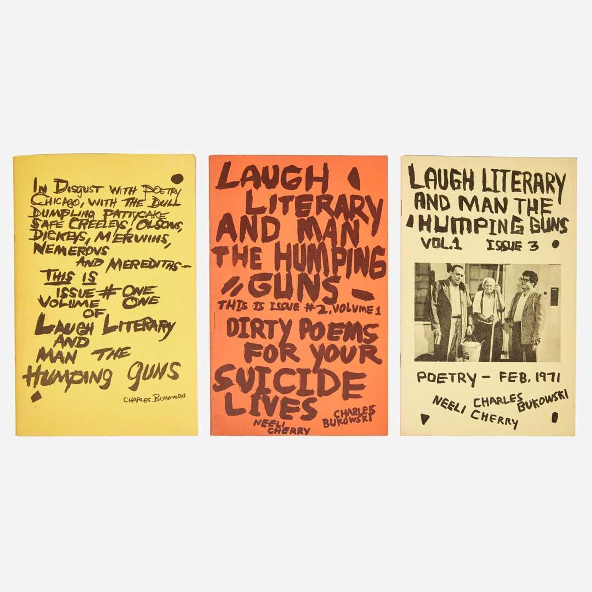 [Counter-Culture] Bukowski, Charles Laugh Literary and Man the Humping Guns