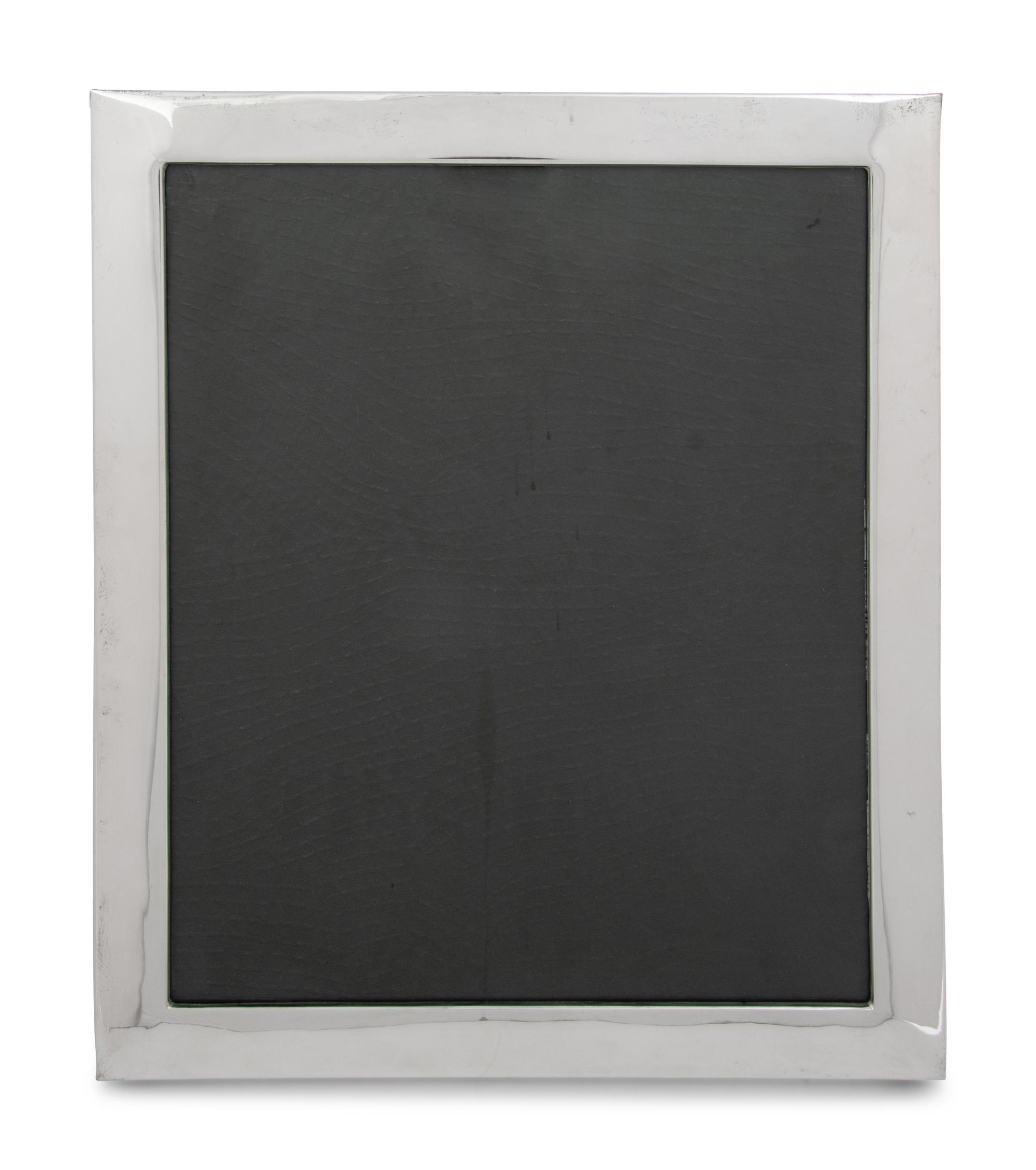 A Peruvian Silver Picture Frame