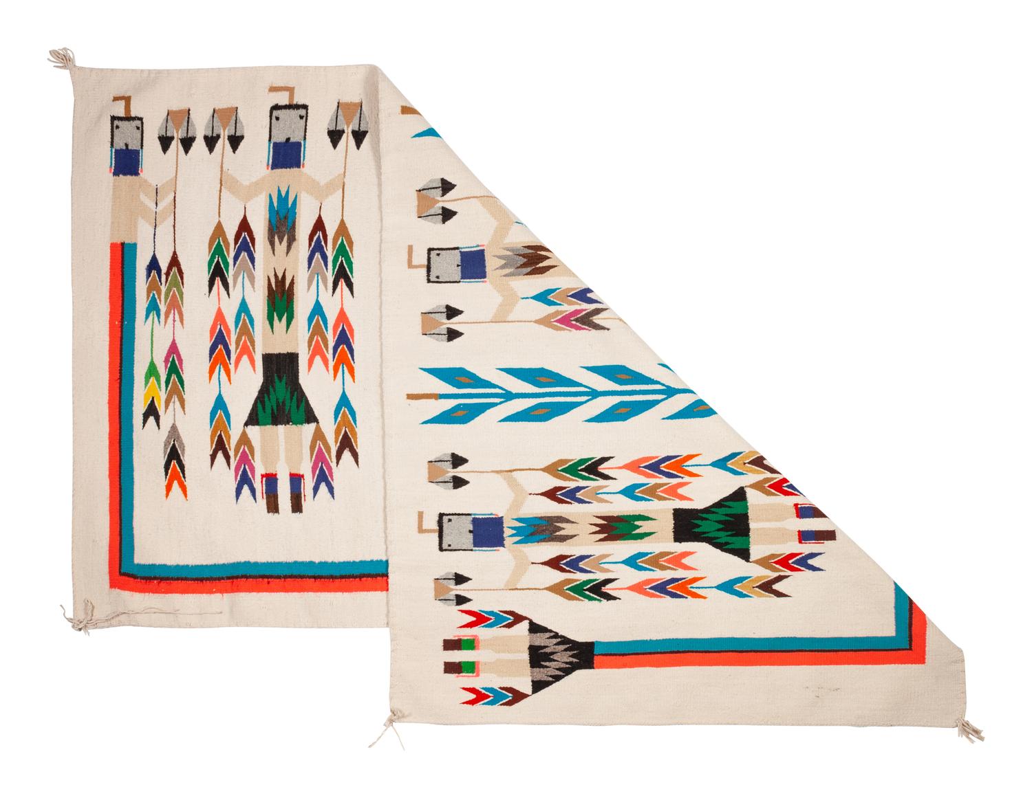 Navajo Shiprock Yei Weaving