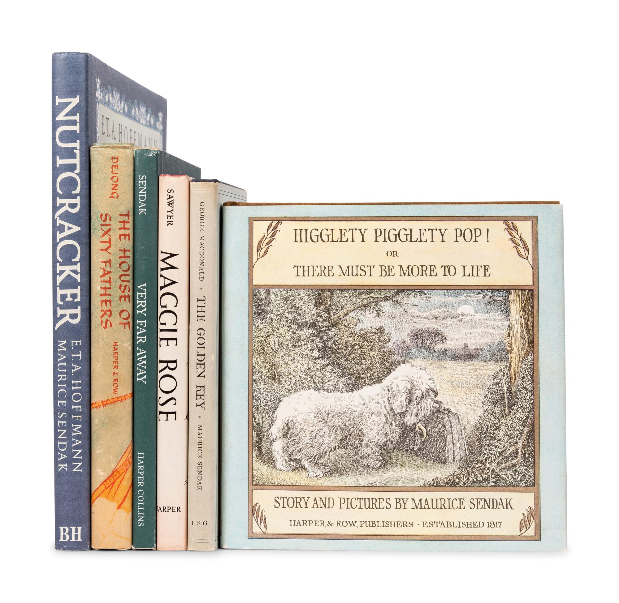 [SENDAK, Maurice (1928-2012)]. A group of approximately 20 works with illustrations by Maurice Sendak (1928-2012), including: