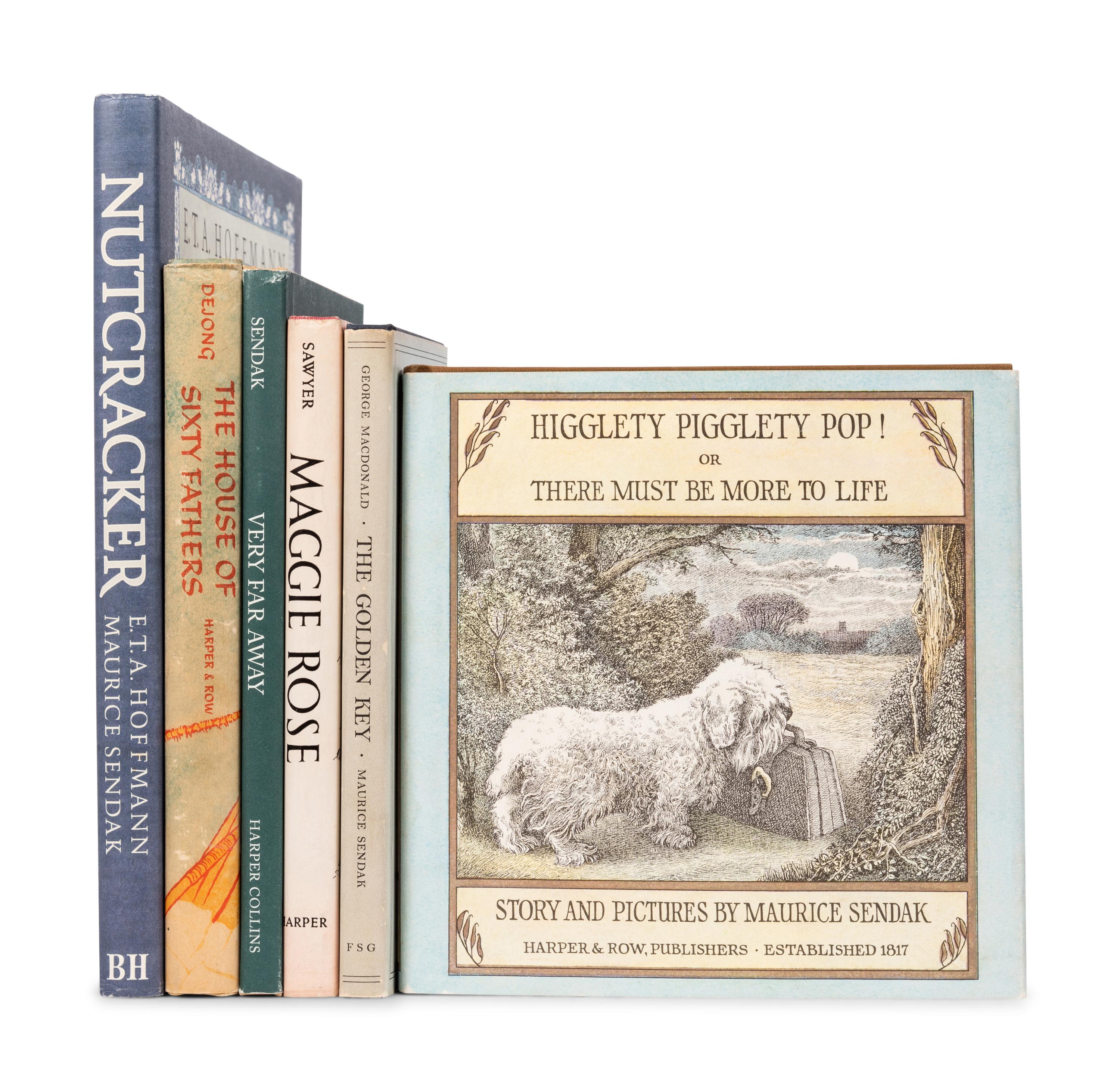 [SENDAK, Maurice (1928-2012)]. A group of approximately 20 works with illustrations by Maurice Sendak (1928-2012), including: