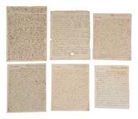 [WESTERN AMERICANA] -- [REPUBLIC OF WEST FLORIDA]. Letters of William Herries (1748-1811), British banker turned American entrepreneur, incl. description of meeting President Jefferson and his journey from New York to New Orleans, 1804-1811.