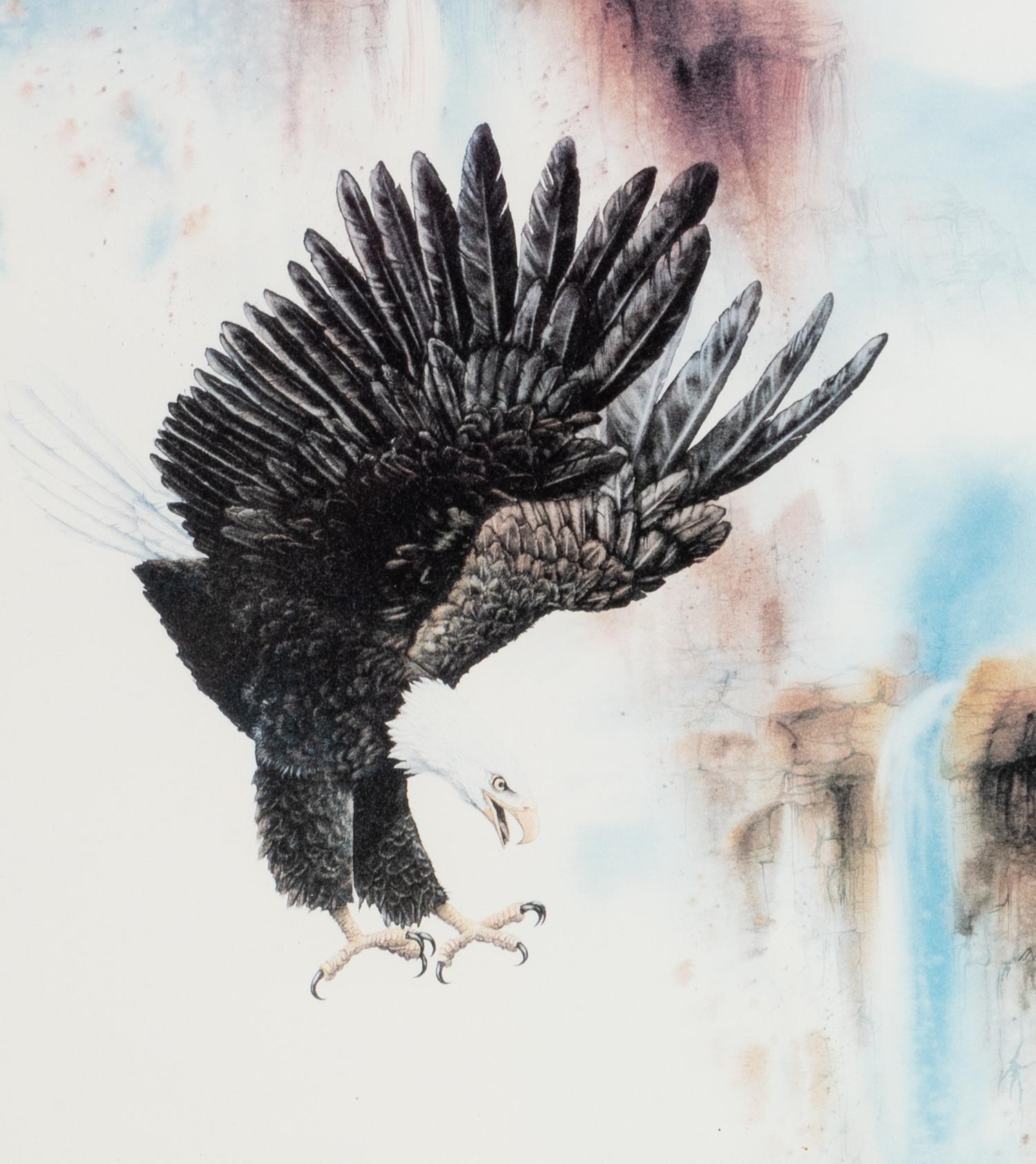 Eagle Lithograph