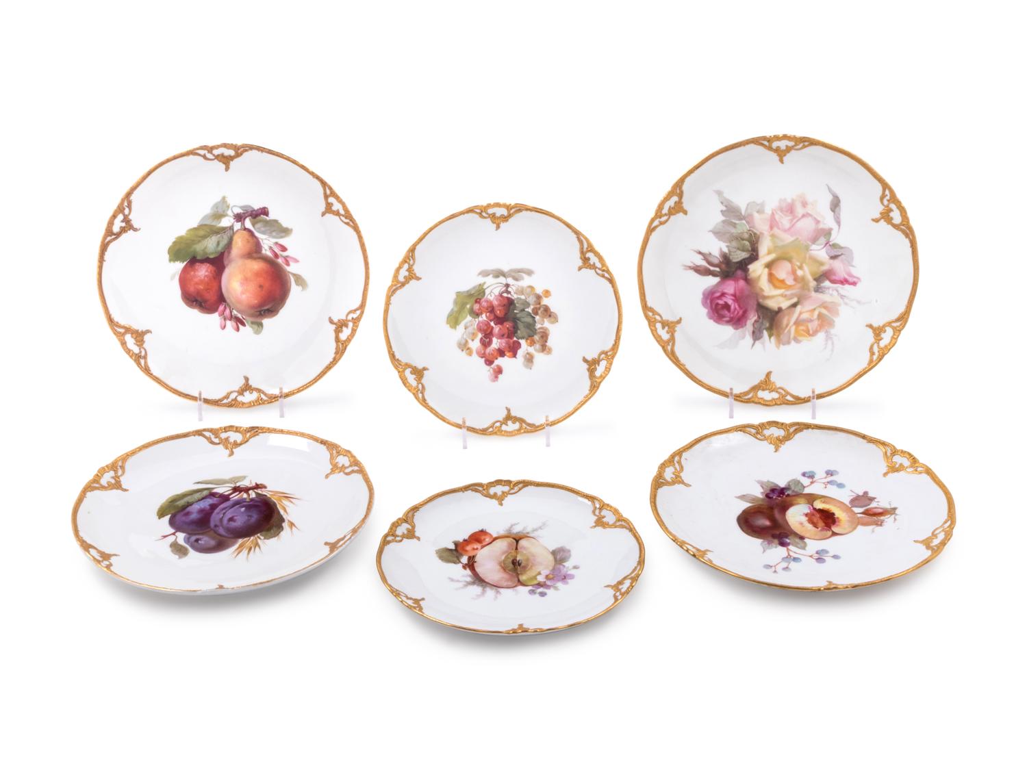 A Set of Twenty-Seven Berlin (K.P.M.) Porcelain Plates