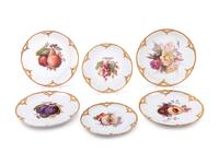 A Set of Twenty-Seven Berlin (K.P.M.) Porcelain Plates