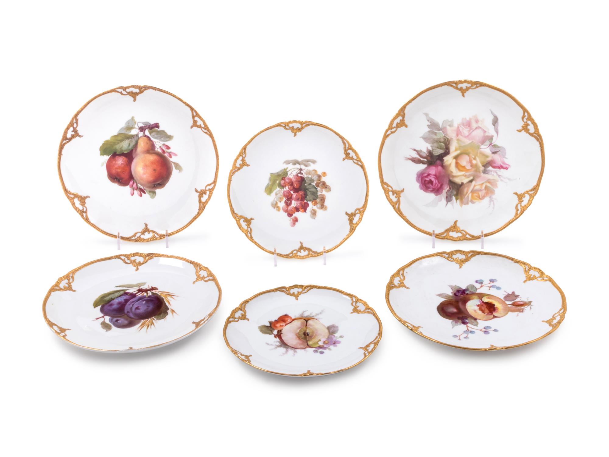A Set of Twenty-Seven Berlin (K.P.M.) Porcelain Plates