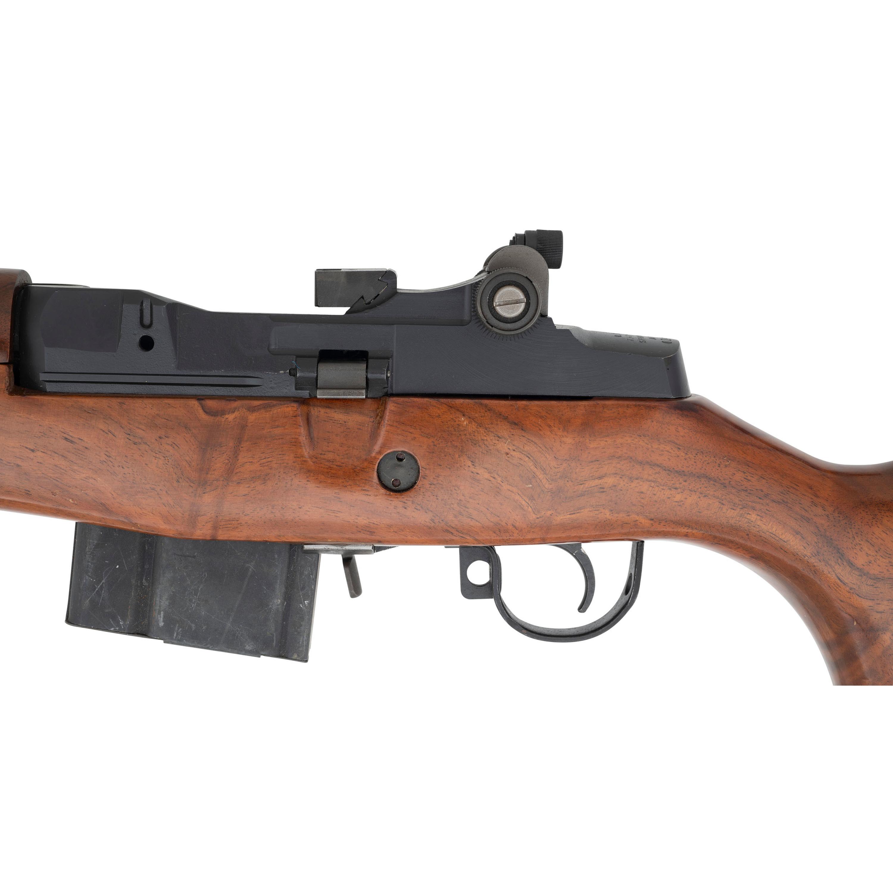 * Springfield Armory M1A National Match with Fancy Burl Wood Stock and Blued Finish