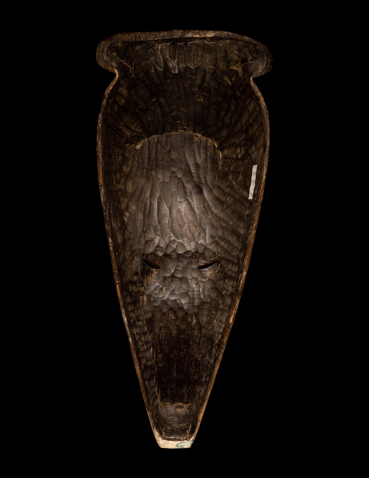 Three African Style Painted Wood Masks