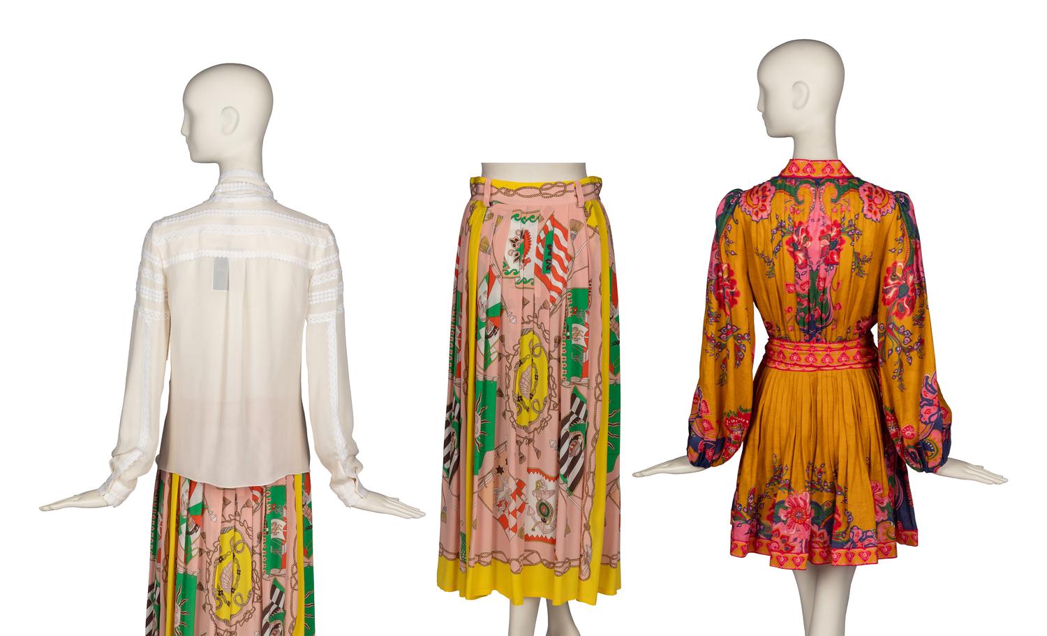 Designer Resort Separates: Oscar de la Renta Blouse, ETRO Skirt, and Zimmerman Dress