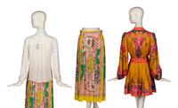 Designer Resort Separates: Oscar de la Renta Blouse, ETRO Skirt, and Zimmerman Dress