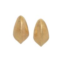CELLINO, YELLOW GOLD HOOP EARRINGS
