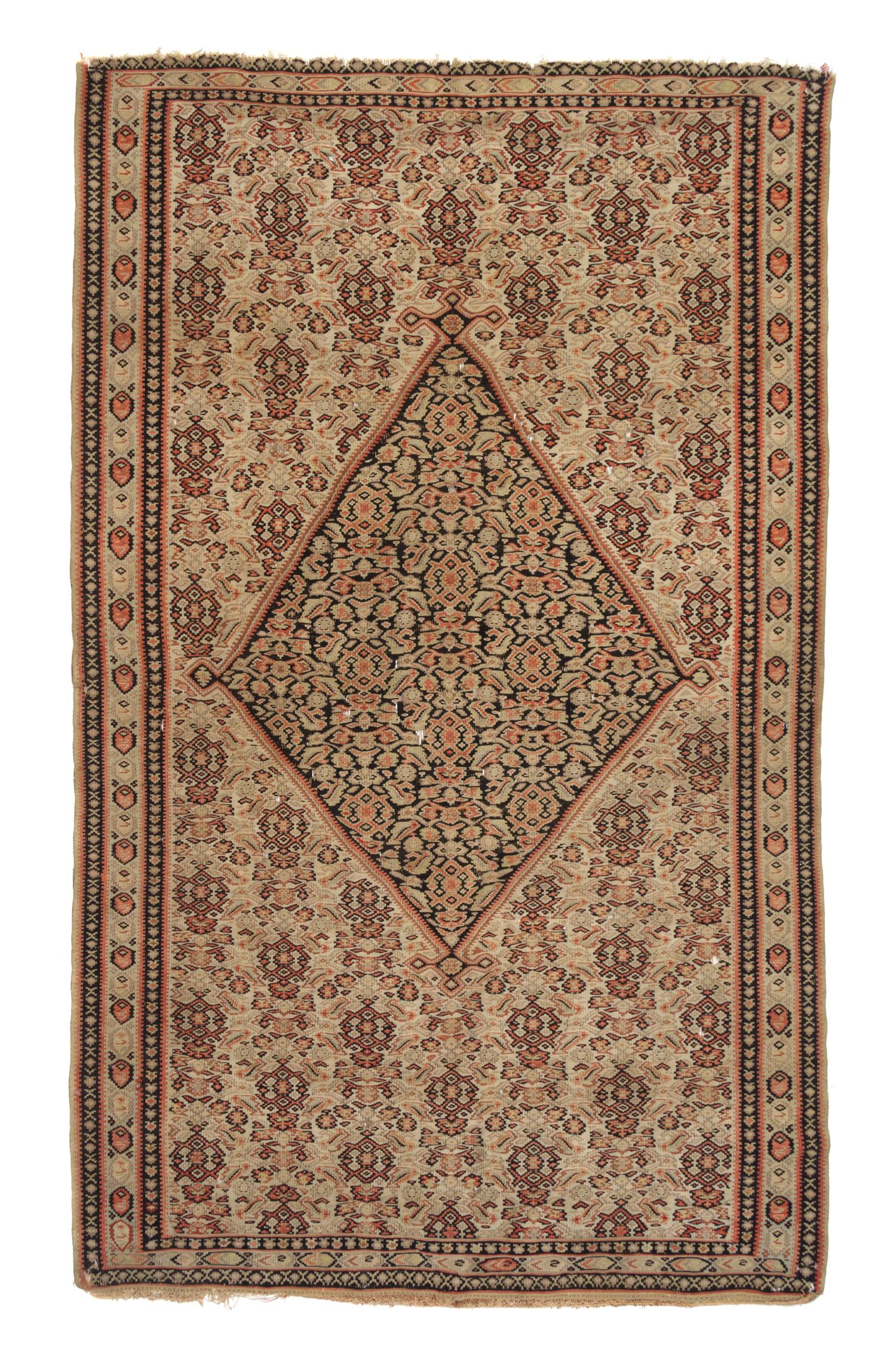 A Northwest Persian Flatweave Carpet 6 feet 5 inches x 4 feet. — EARLY 20TH CENTURY