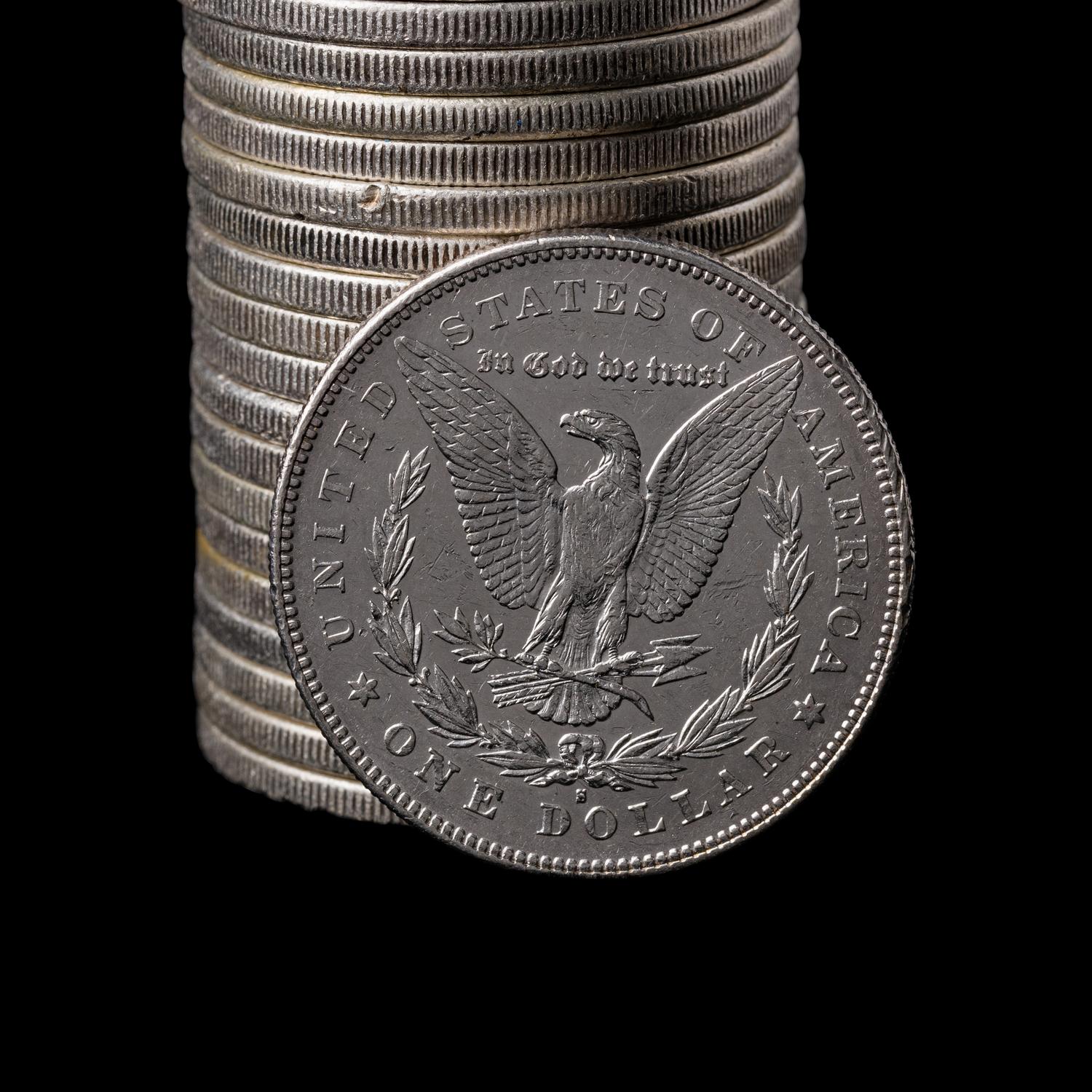 A Group of Twenty Morgan $1 Coins