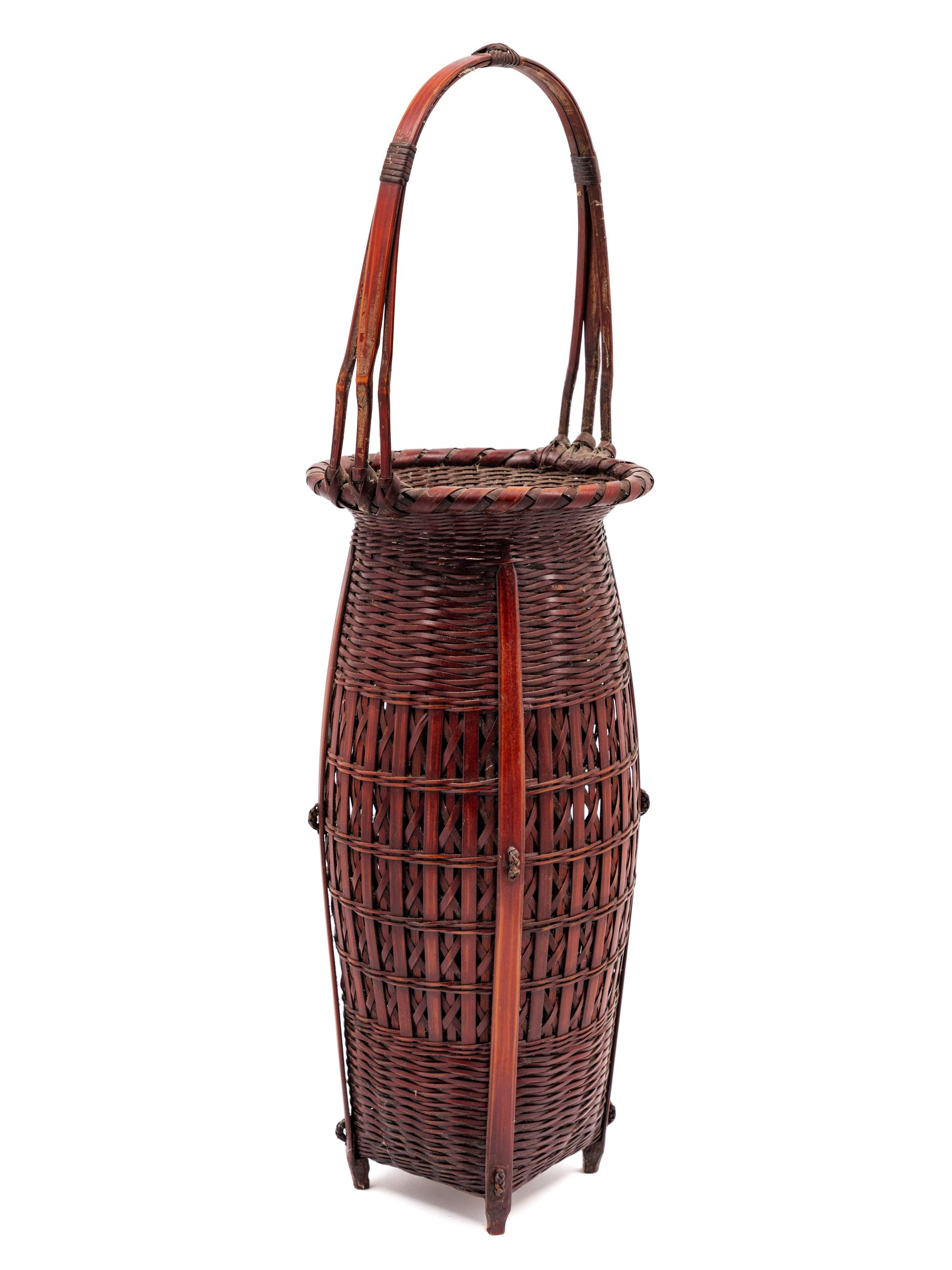 A Tall Handled Basket