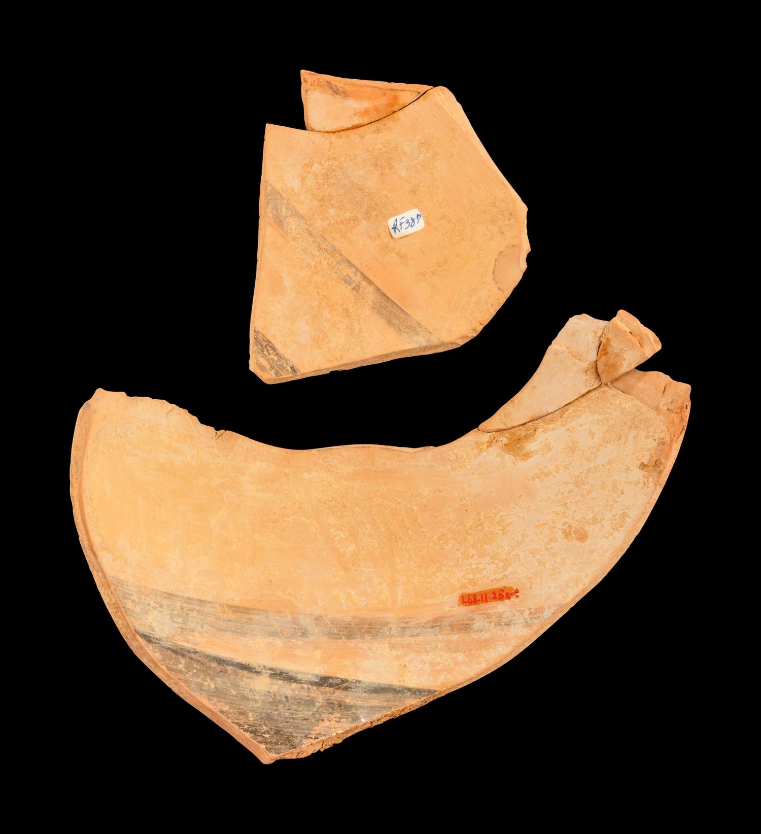 Two Attic Red-Figured Pelike Fragments