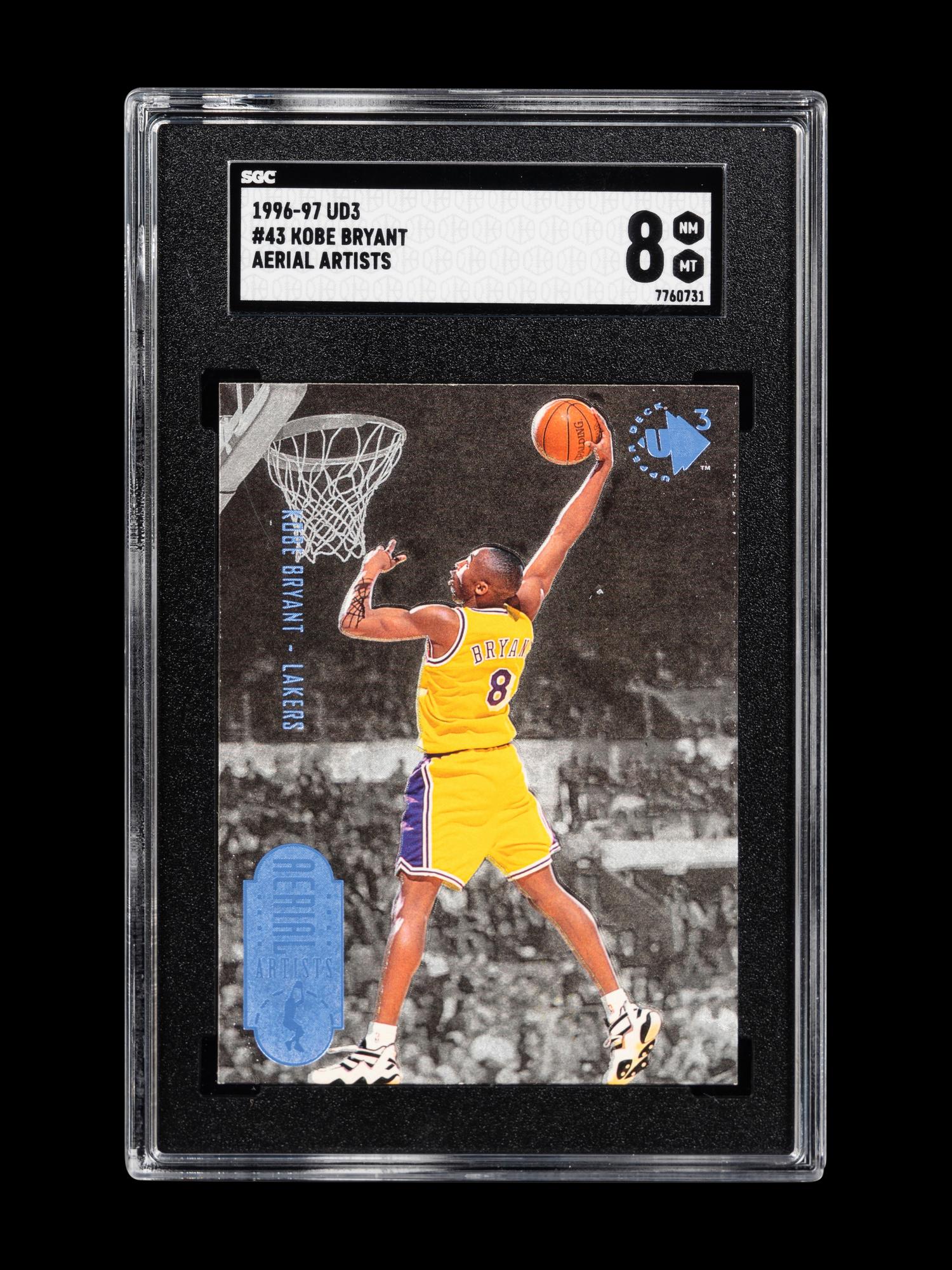 A Group of 12 Graded 1996-97 Kobe Bryant Rookie Basketball Cards,