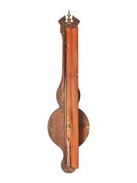A George III Mahogany Wheel Barometer