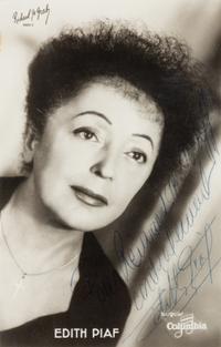[20TH-CENTURY OPERA SINGERS]. A group of 6 photographs of opera singers from the 1940s, most signed and inscribed, comprising images of: