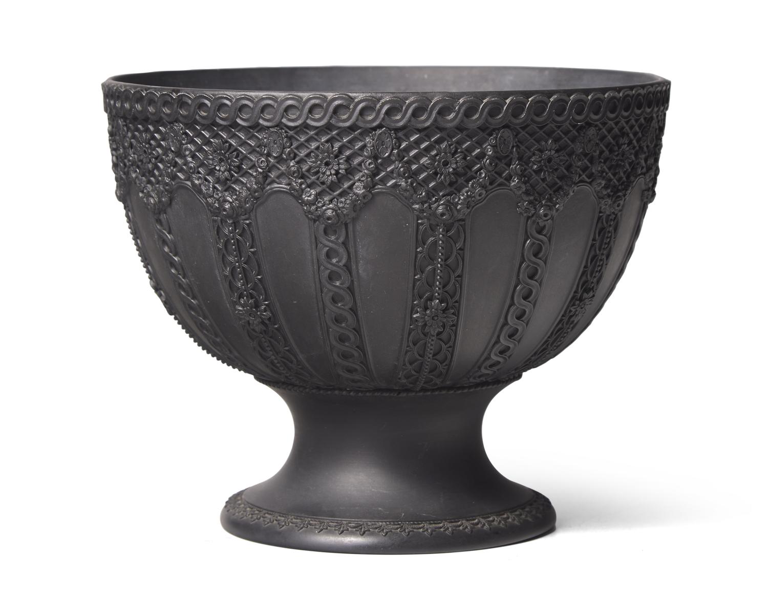 A Wedgwood Black Basalt Centerpiece Bowl