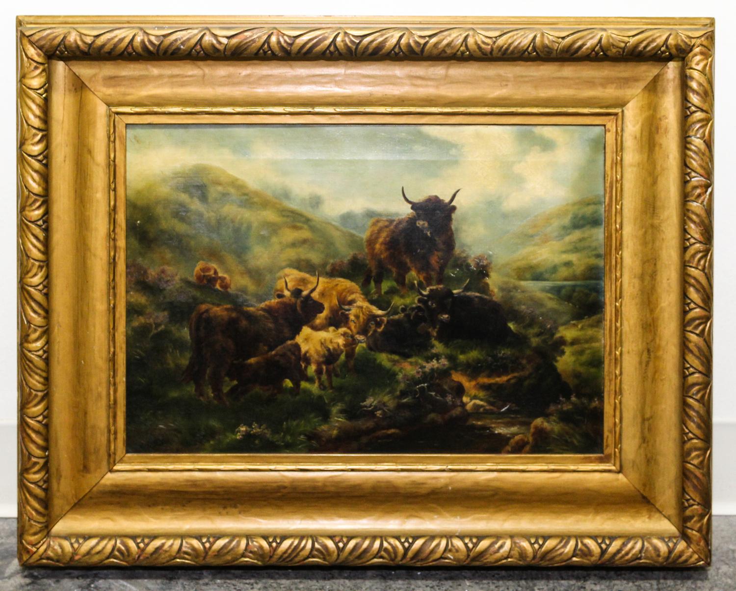 Artist Unknown, (20th century), Buffalos