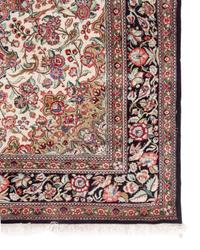 A Qum Silk Rug