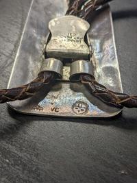 Silver Overlay Bolo Tie