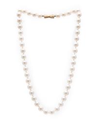 A Collection of 14 Karat Yellow and Pearl Jewelry, 48.10 dwts.