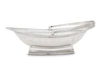 A George III Silver Centerpiece Basket