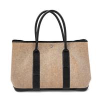 Hermès Toile and Indigo Garden Party MM Tote