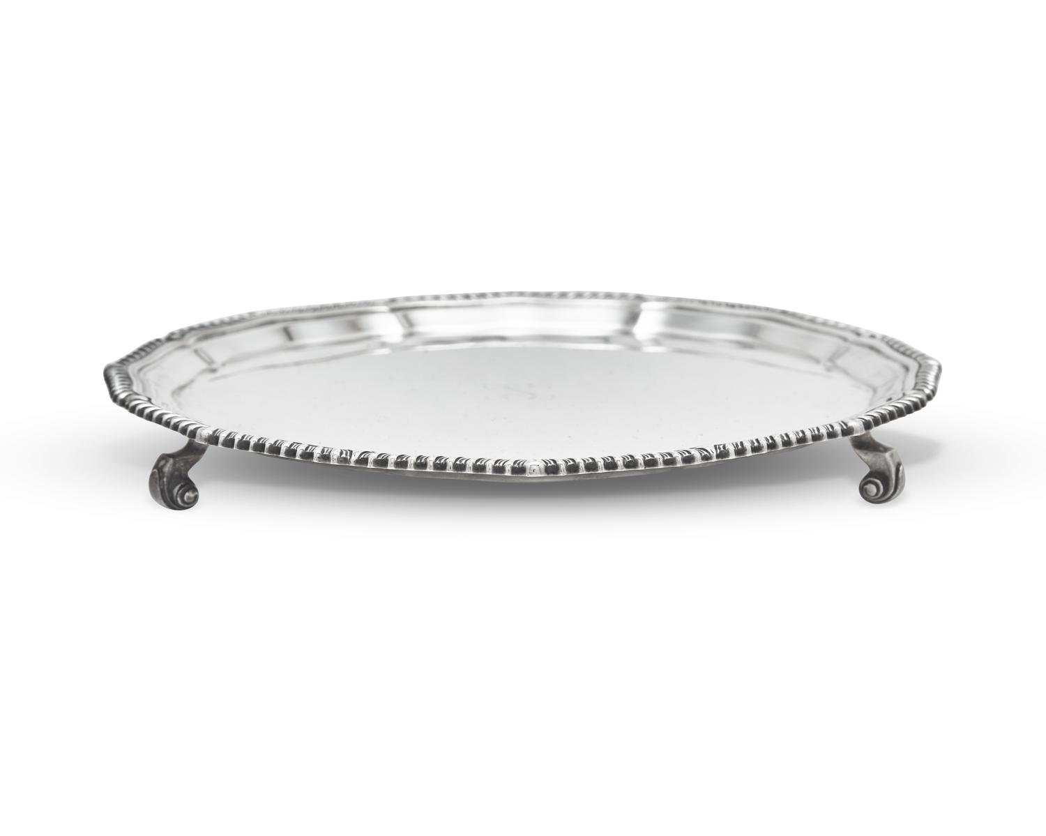 An English Silver Salver