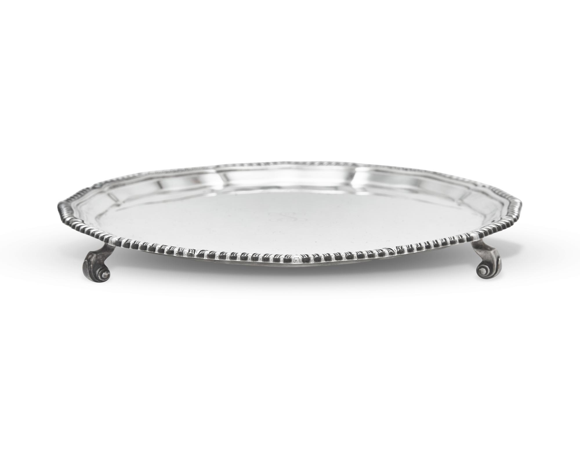 An English Silver Salver