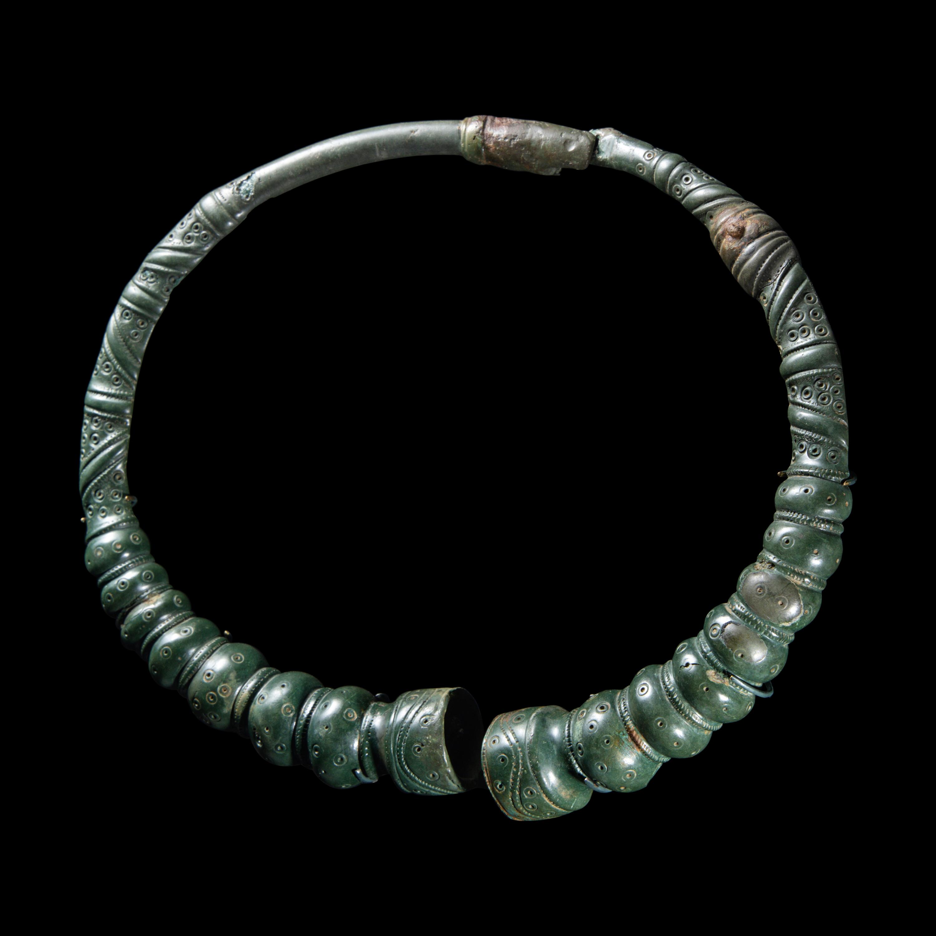 A Celtic Bronze Torque