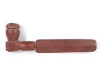 Eastern Plains Catlinite Figural Pipe